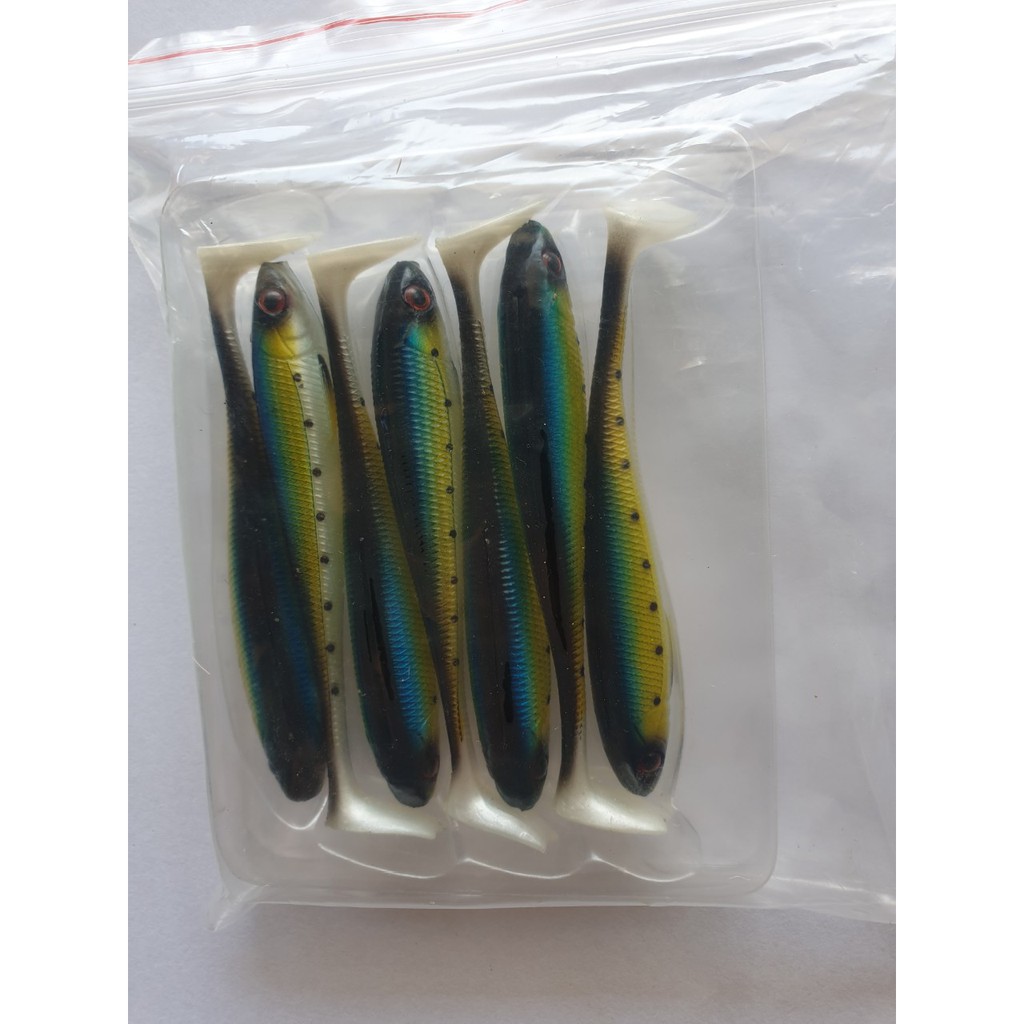 Vỉ mồi mềm NFF câu lure cá lóc