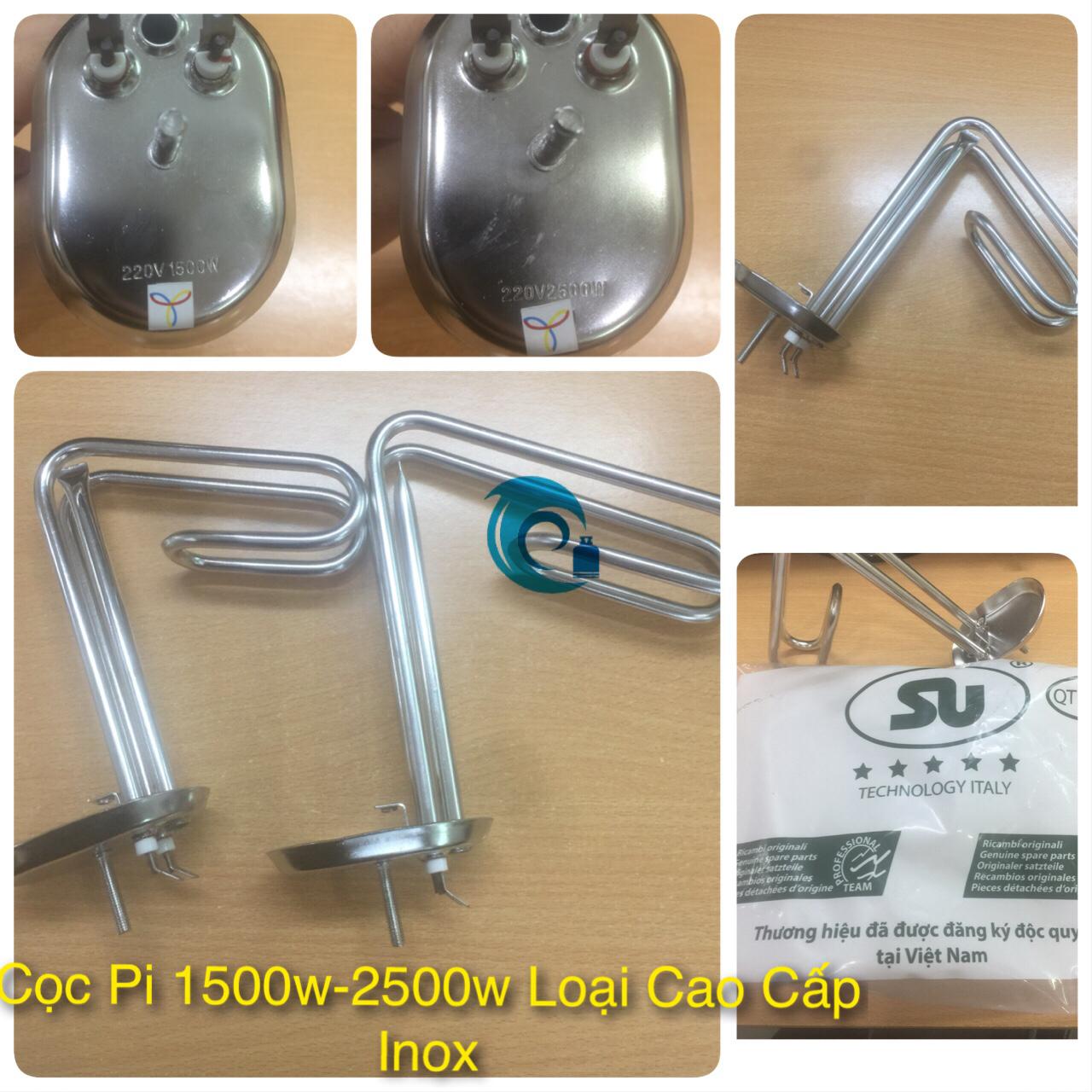 Rờ Le (cọc) pi 30L Bình nóng lạnh cao câp Inox