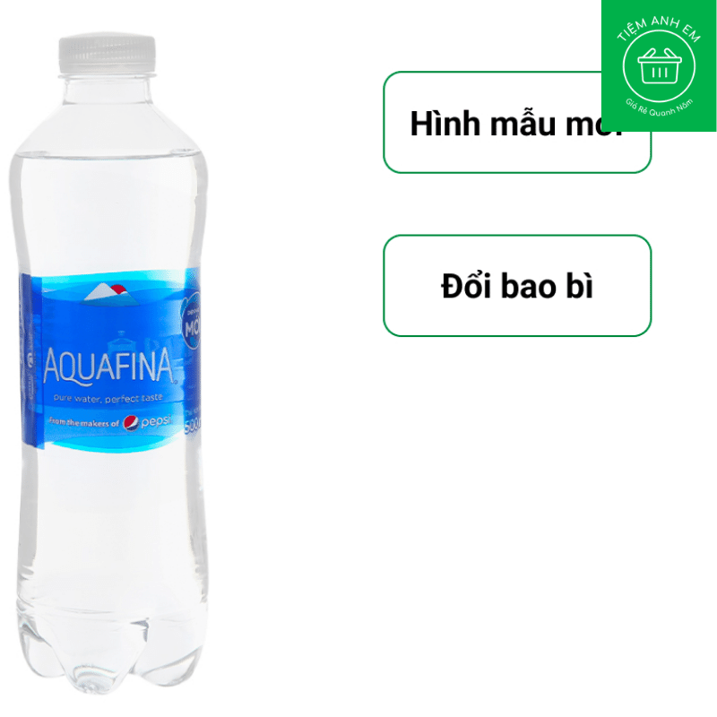 Nước tinh khiết Aquafina Chai 500ml