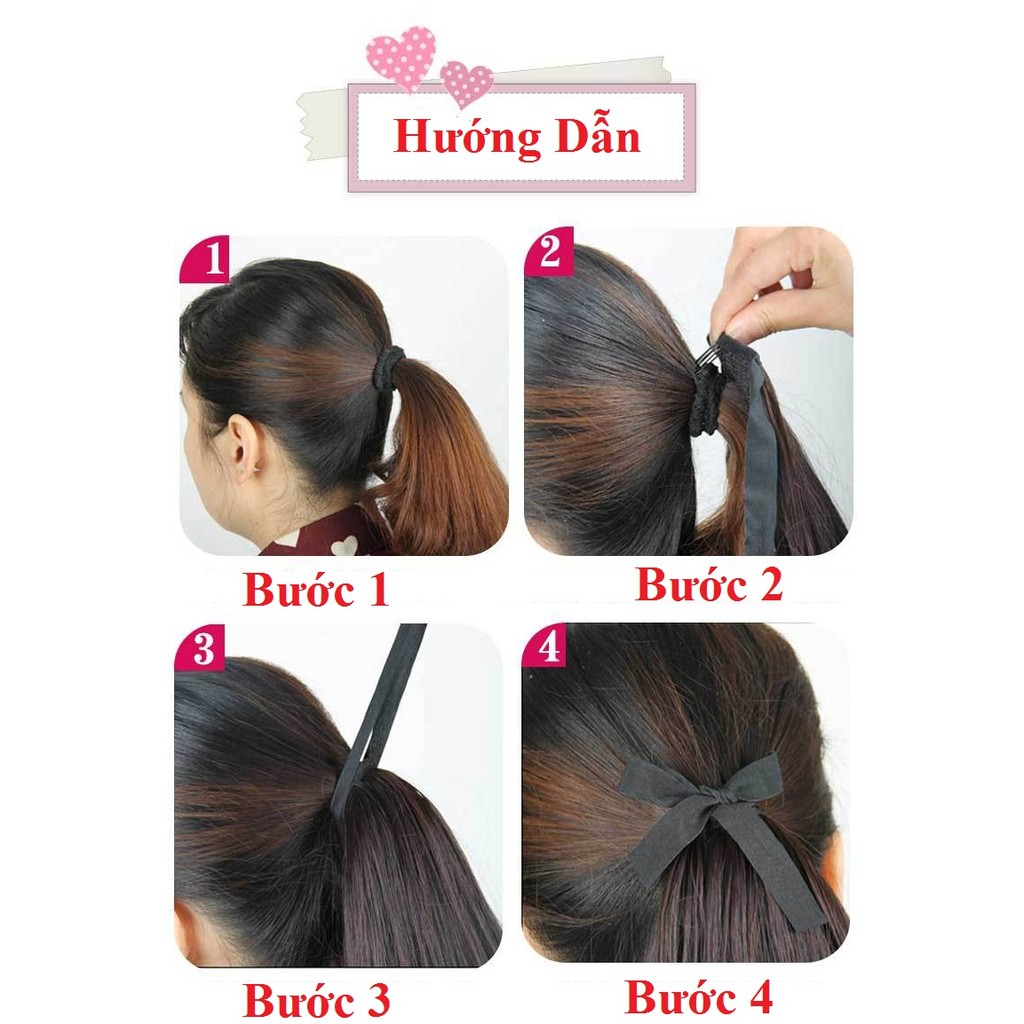 Tóc Giả Cột Đuôi Nữ Hàn Quốc - TH59