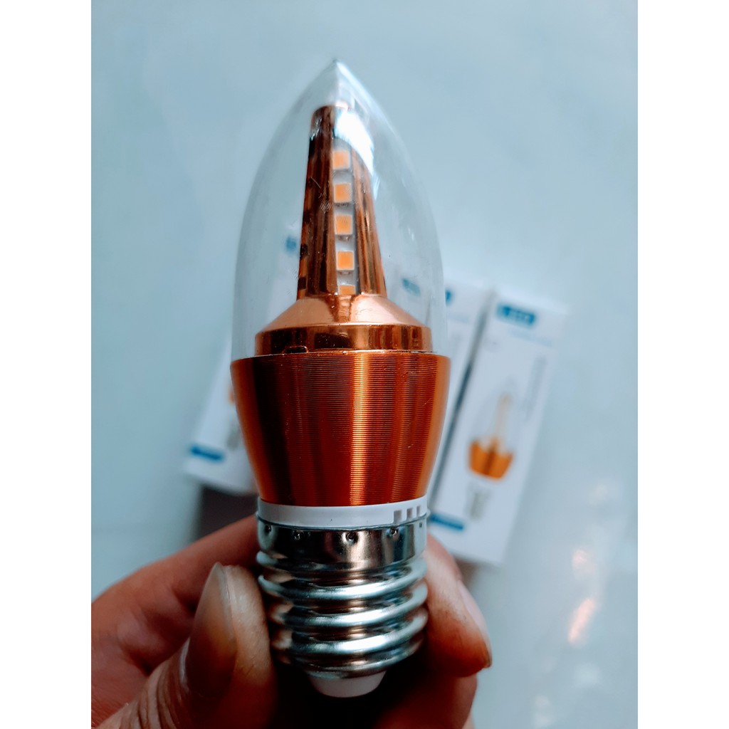 5W chili-shaped LED light bulb - yellow light (e27 tail) 10cm long