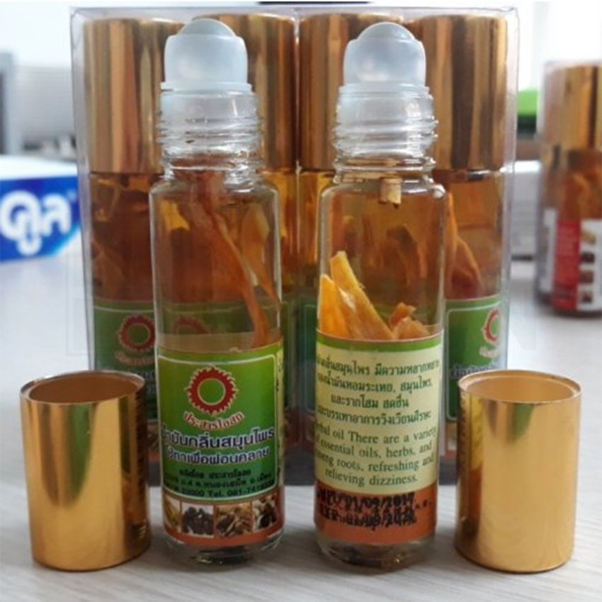 [Đ] Combo 3 chai dầu lăn nhân sâm Thái Lan 8ml/chai