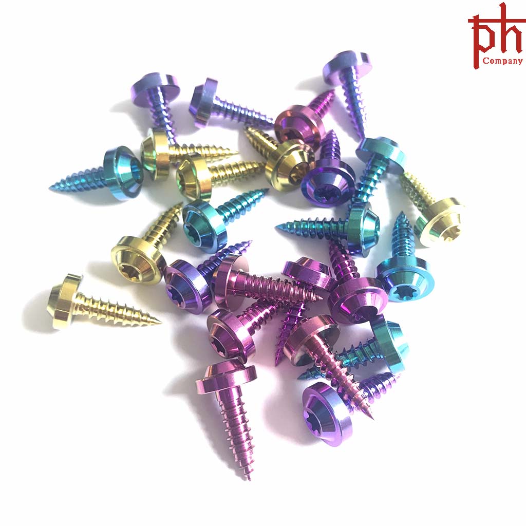 Bộ 7 Ốc Bắt Ốp Pô E Honda/AB/Vision/Vario-PHS