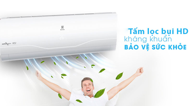 ✅[Trả góp 0%]Máy lạnh Electrolux ESV18CRO-B1 (1.0HP) - Hàng nhập khẩu