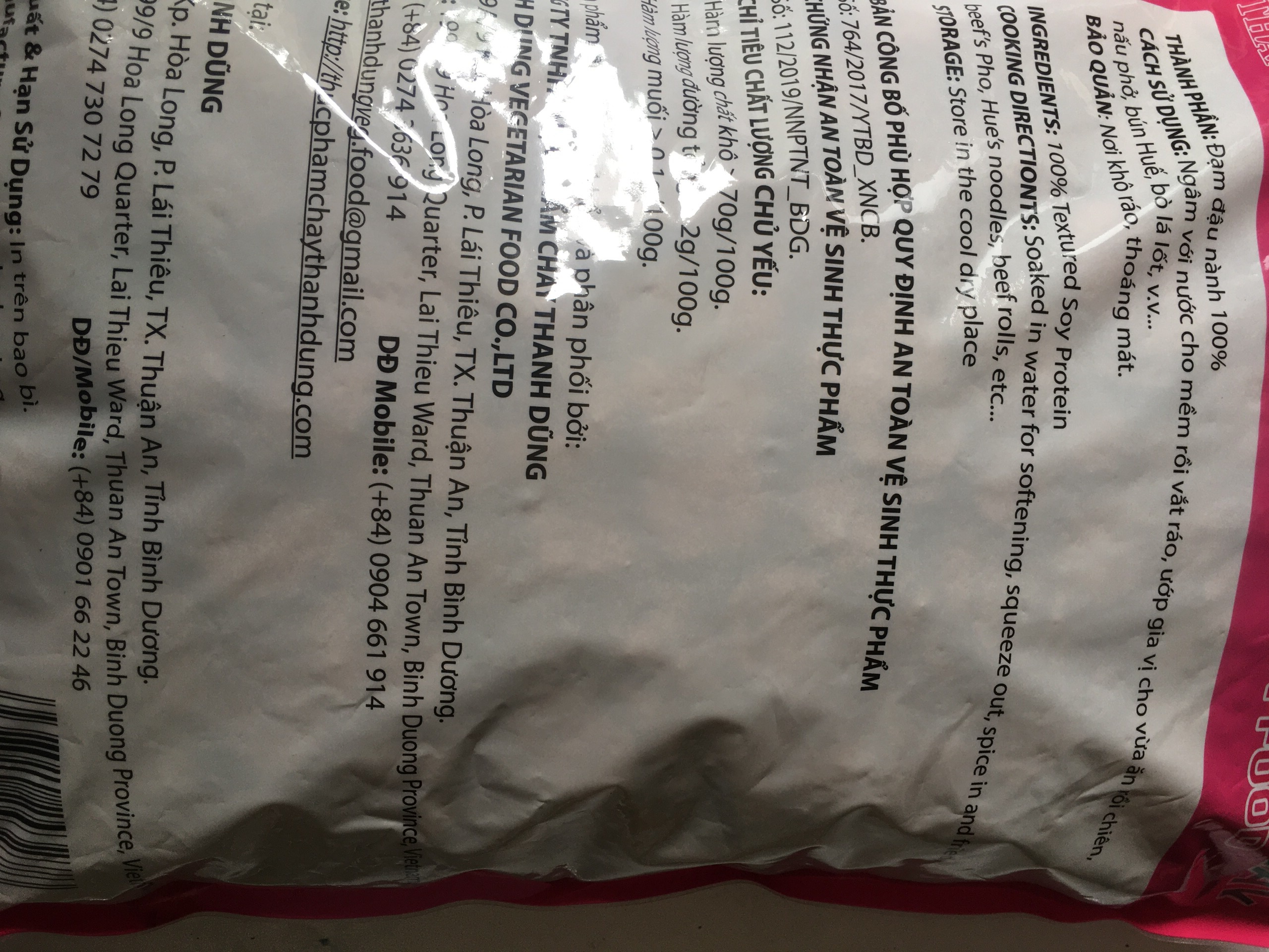 1kg Bò Lát Chay