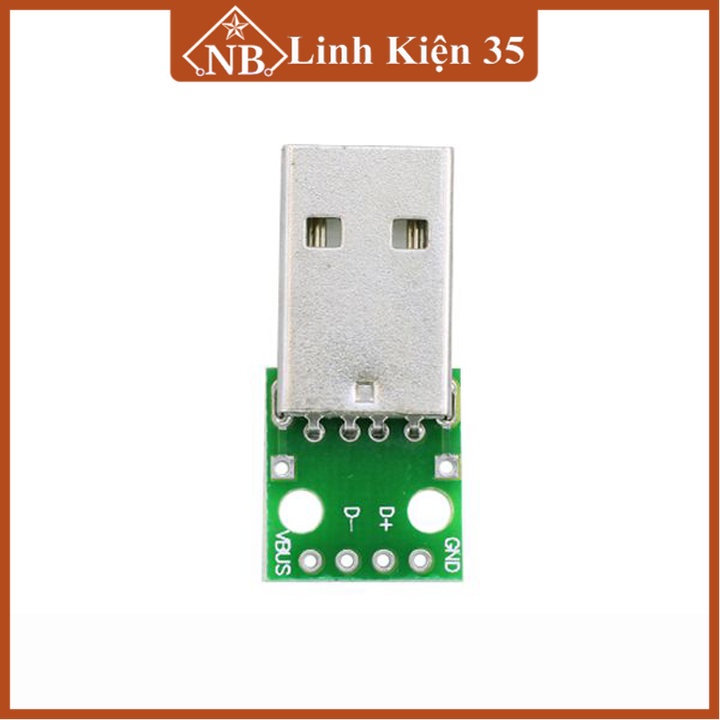 Bo chuyển USB-4P TO 2.54mil chân cắm DIP