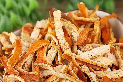 Trần bì (vỏ cam quýt khô) loại 1 hảo hạng thơm khô sạch