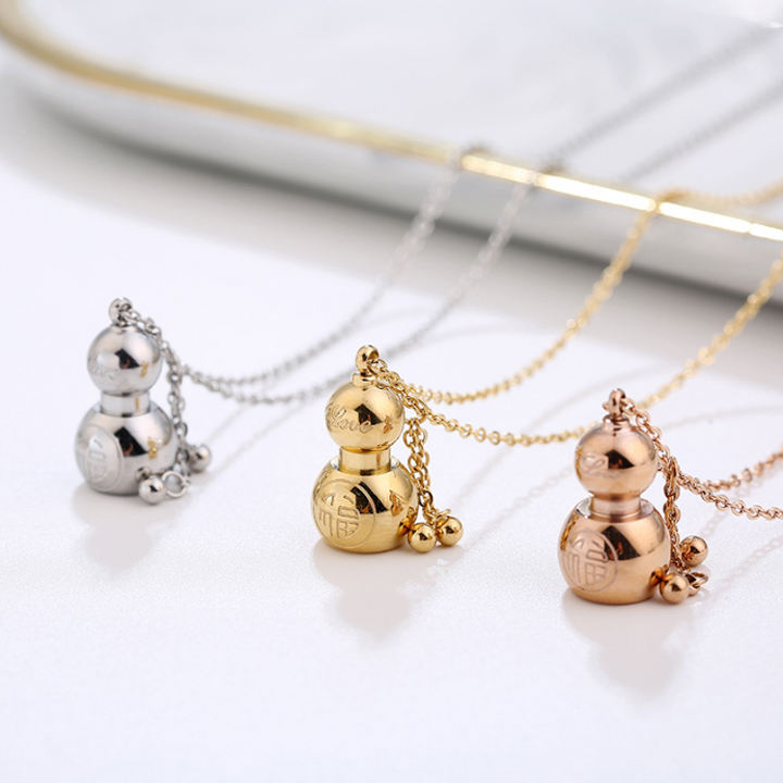 DÂY CHUYỀN TITAN HỒ LÔ TRẮNG & VÀNG