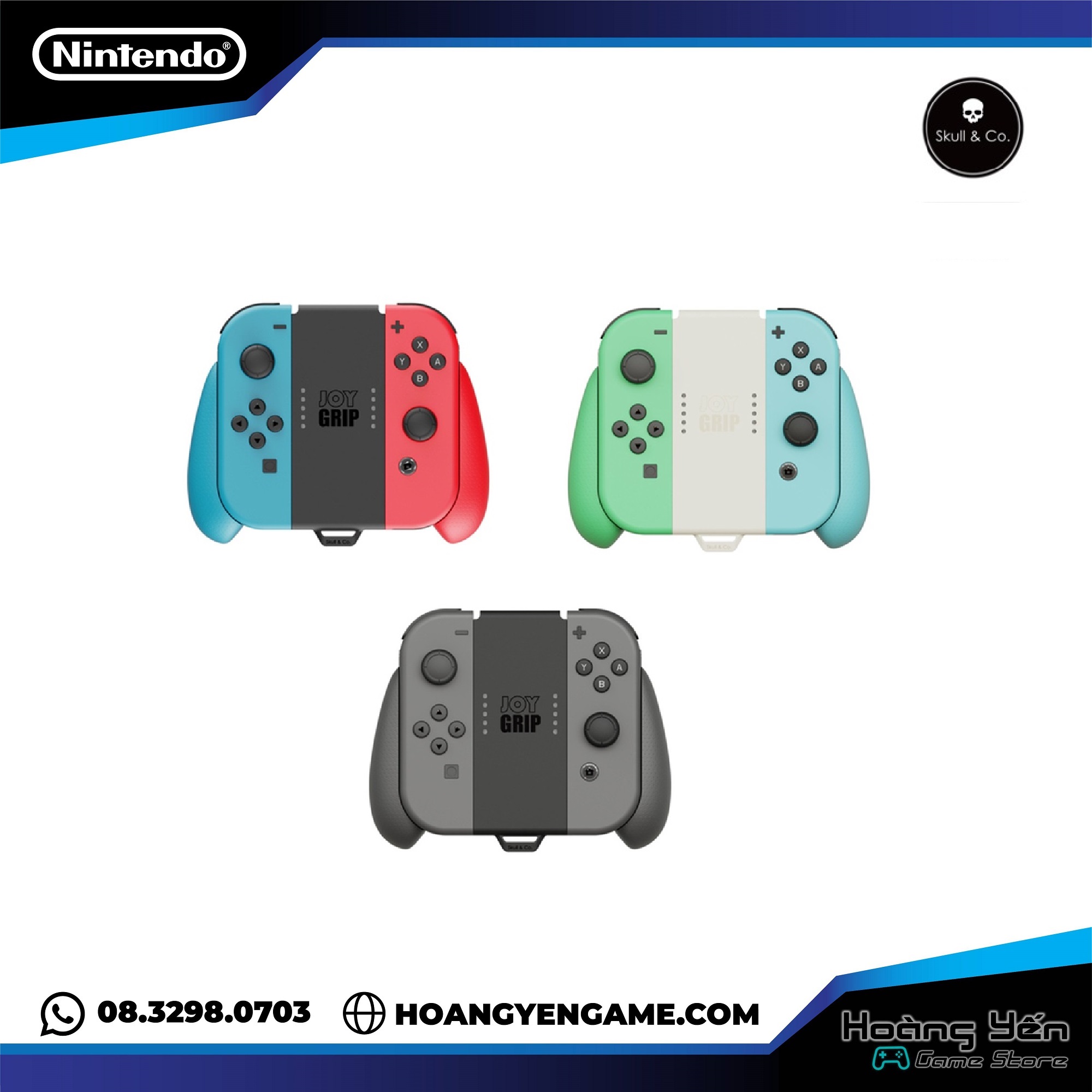 Sạc Joy con Skull&Co.SWITCH Joy Grip
