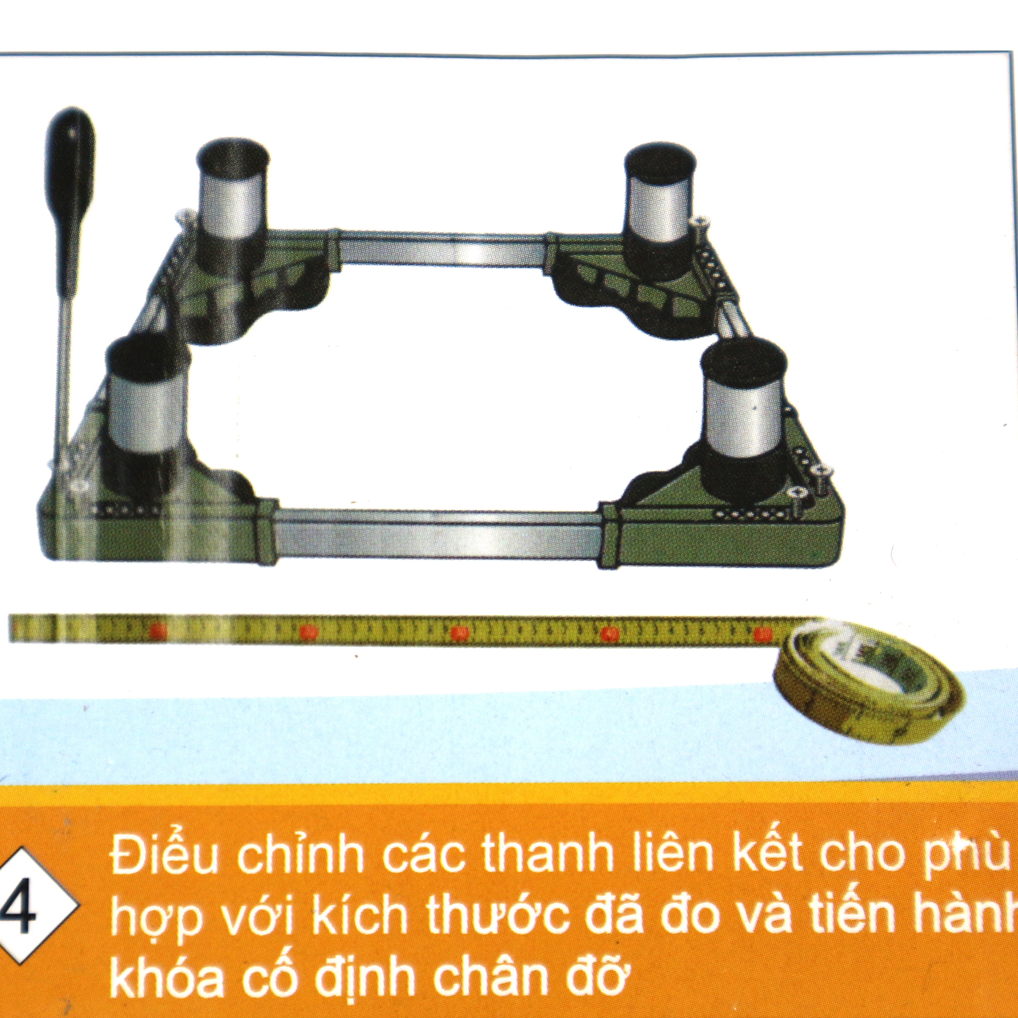 [HCM]Chân kệ đỡ máy giặt tủ lạnh ( tủ lạnh từ 90L-270L máy giặt từ 6-9kg)
