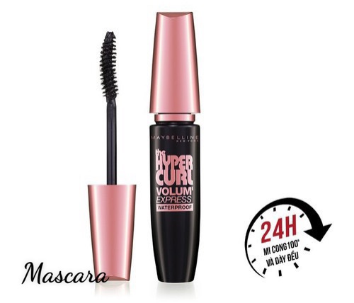 Mascara maybelline làm cong mi 100° 9.2ml