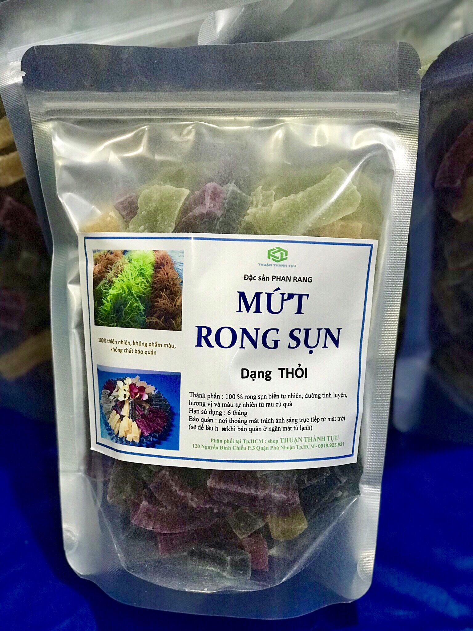 [HCM]MỨT RONG SỤN gói 500 gram dạng thỏi 140.000đ