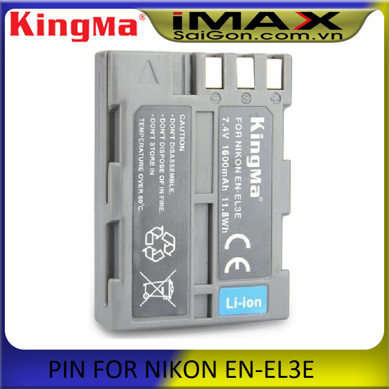 1 Pin Kingma thay thế cho pin EN-EL3E