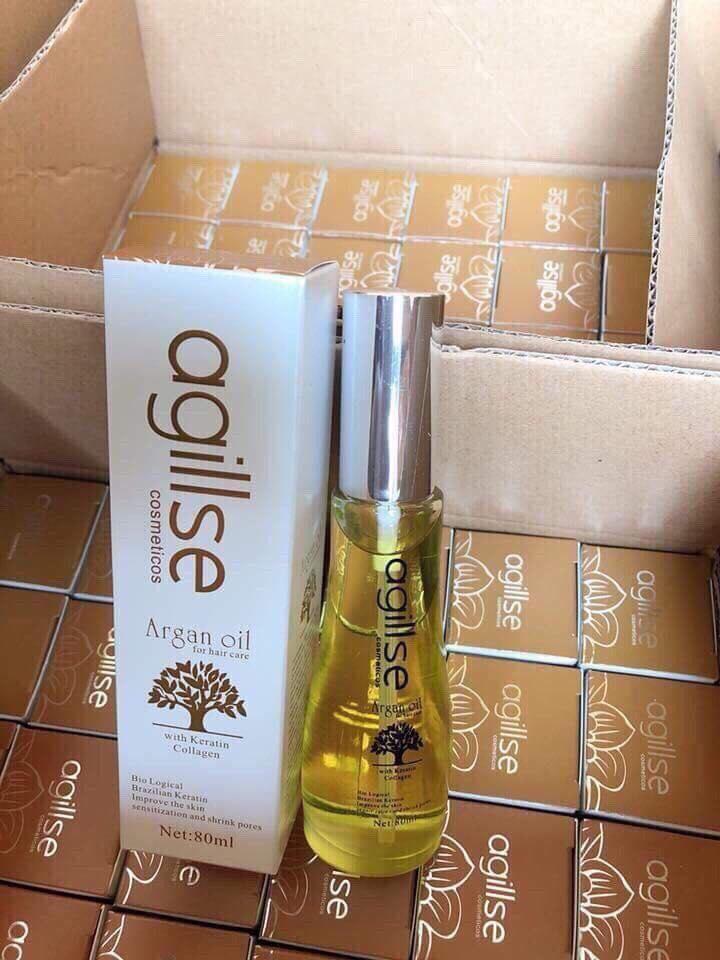 Tinh dầu dưỡng tóc agillse Argan Oil 80ml