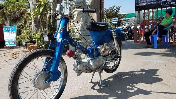 Sơn Samurai sơn xịt xe máy 1103 MÀU XANH HONDA CTM