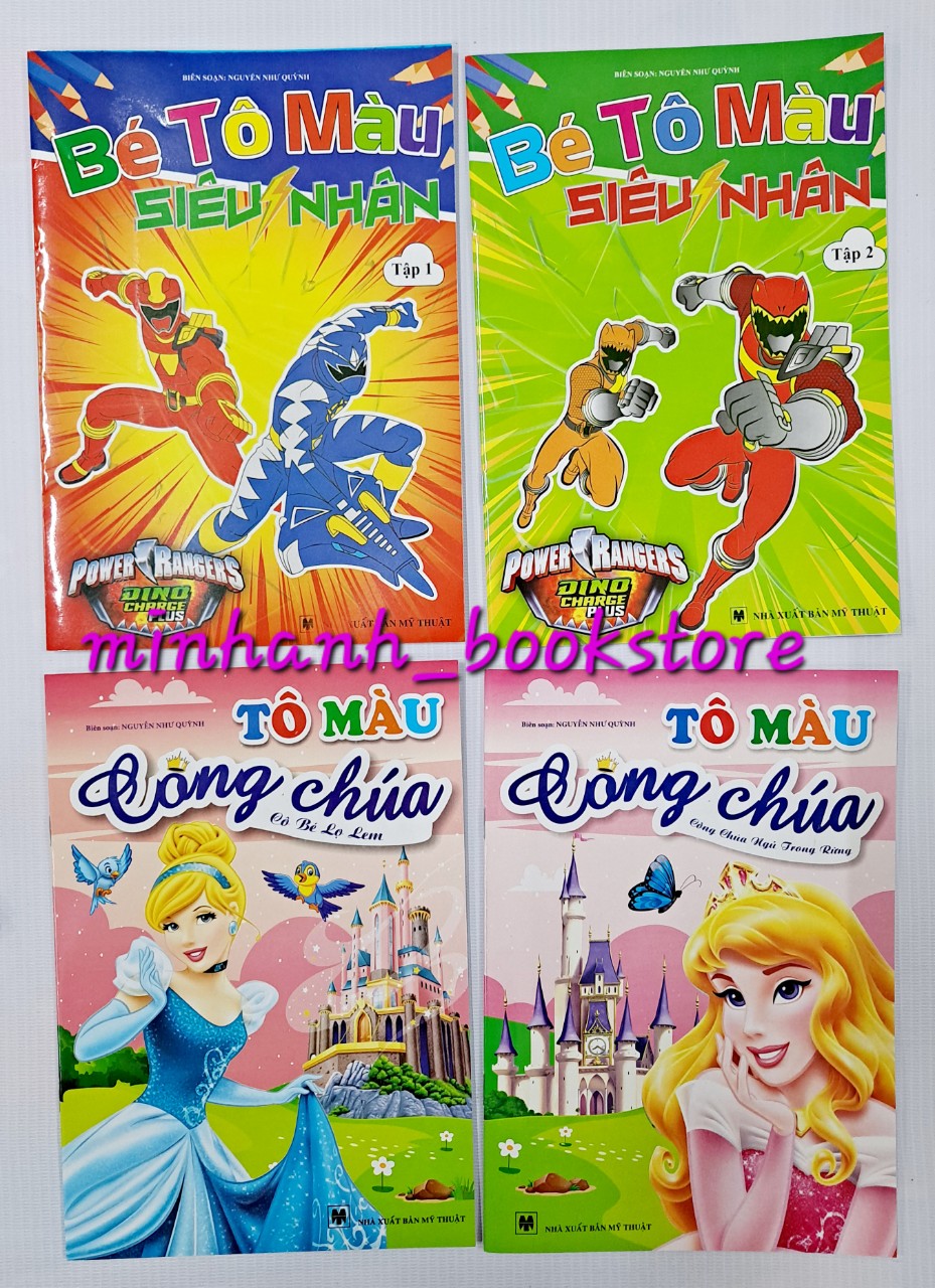 Tô màu cho bé yêu nhiều chủ đề