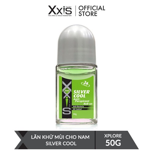 Lăn Khử Mùi Silver Cool XPLORE XXIS 50g