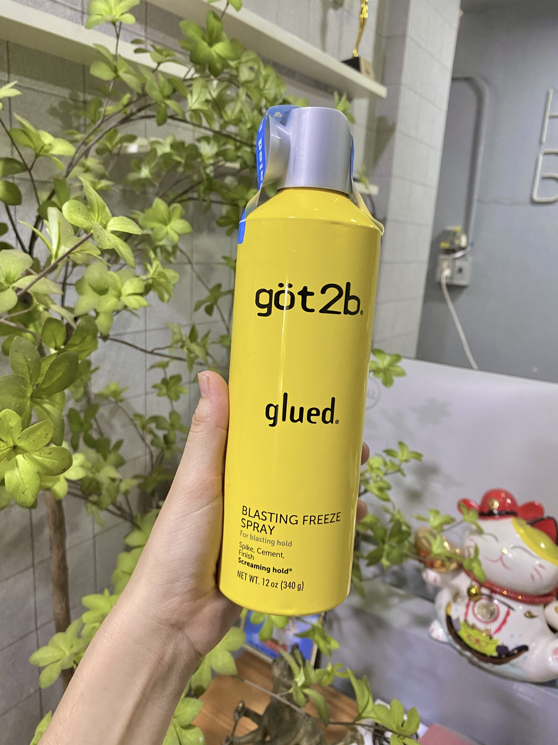 HCM - Gel xịt giữ nếp tóc Got2b Schwarzkopf keo glued - Hity Beauty