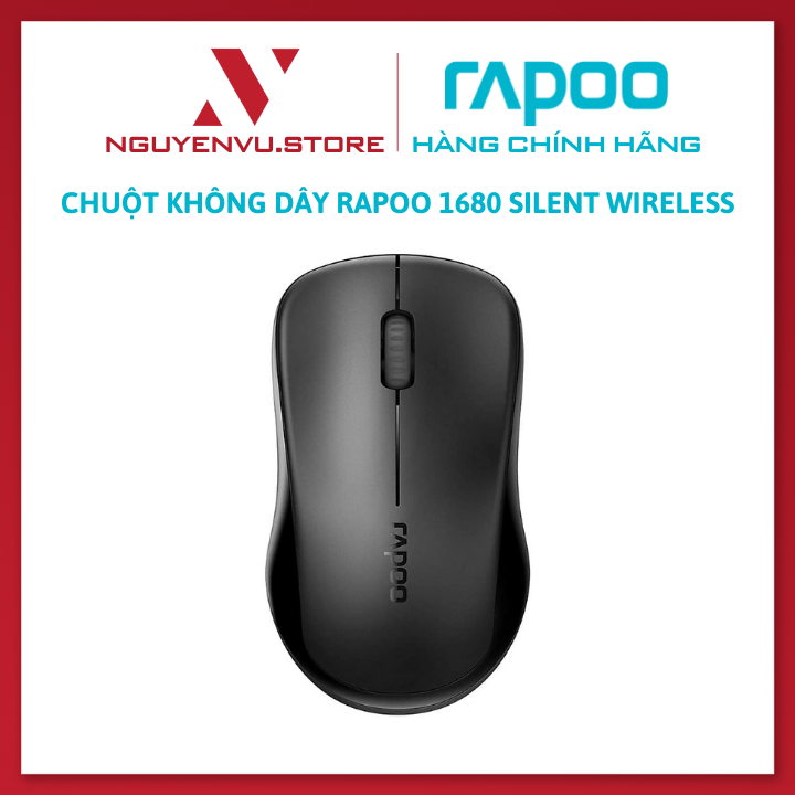 Rapoo wireless mouse 1680 silent wireless-genuine goods