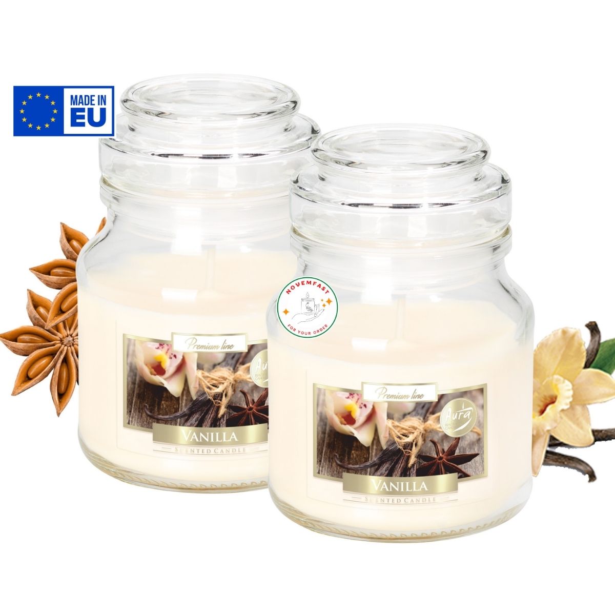 Combo 2 Hũ nến thơm phòng Bispol 120g