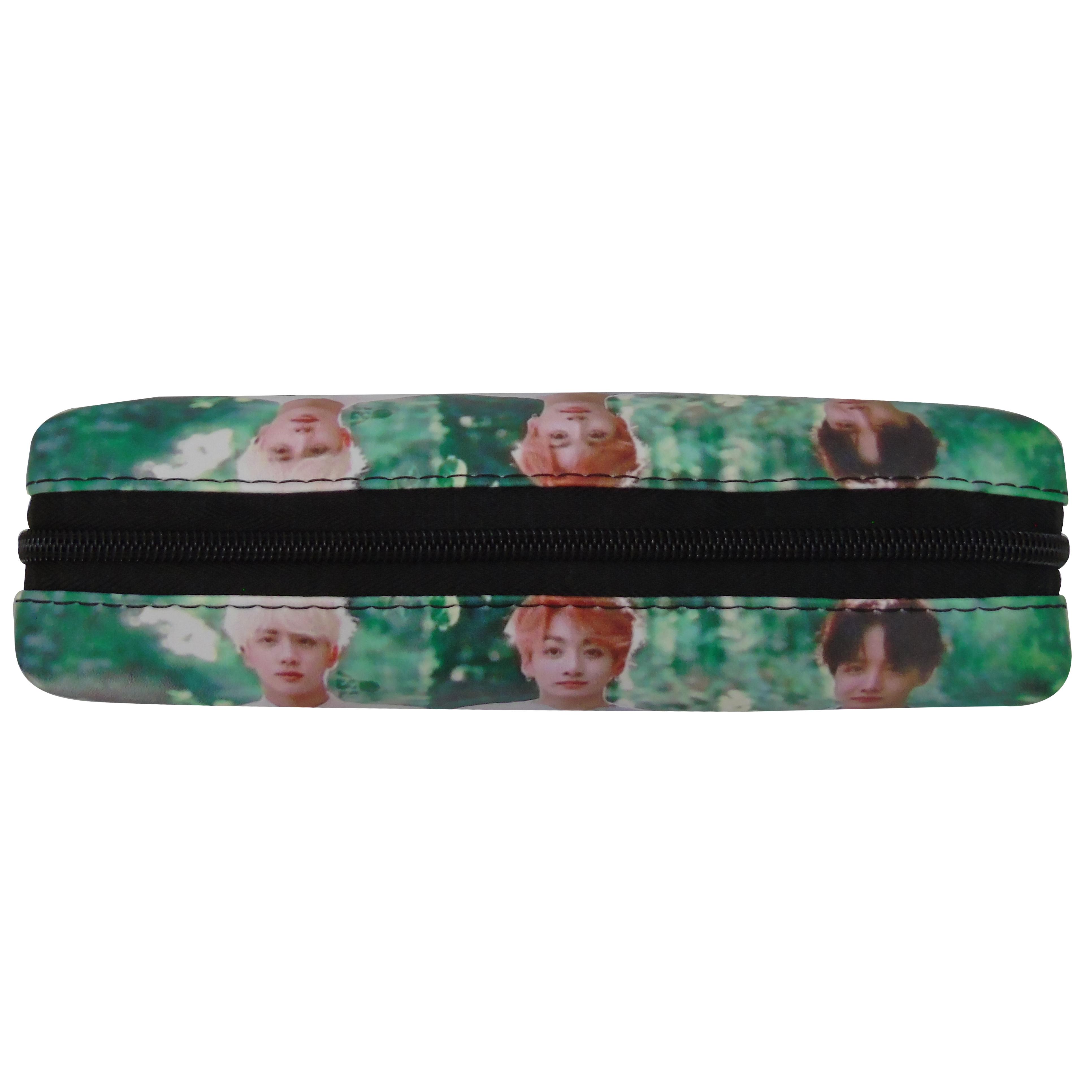 Hộp bút bóp viết in hình BTS MH115