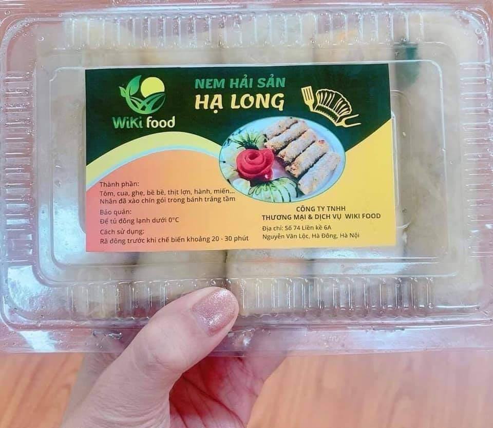 Nem Cua Hạ Long Chiên Thơm Ngon (Chọn Giao Hàng 2h giúp shop )