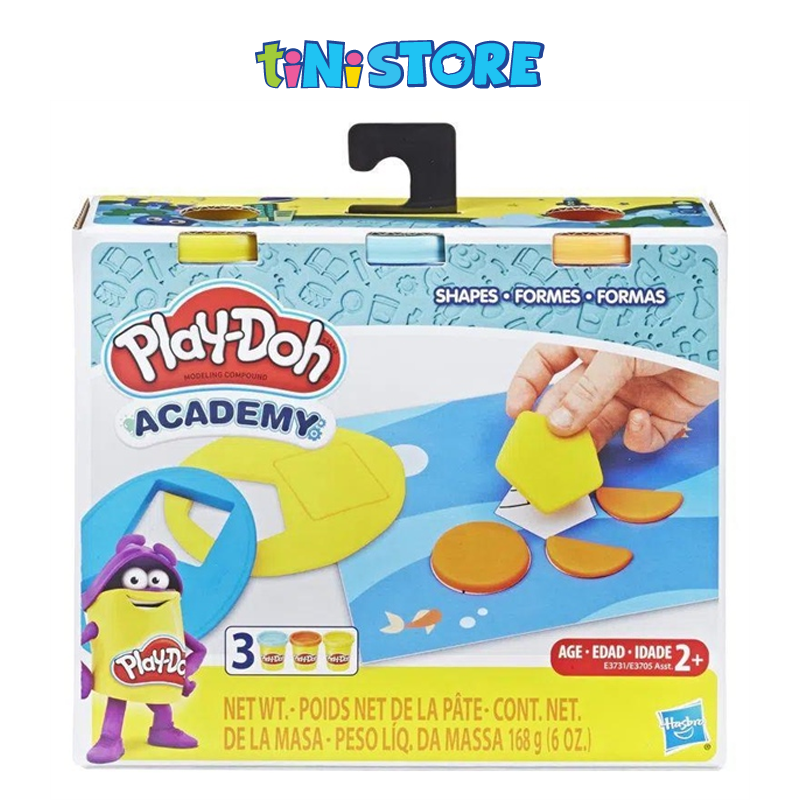Bộ đồ chơi Hasbro đất nặn hình học cơ bản Play-Doh E3731