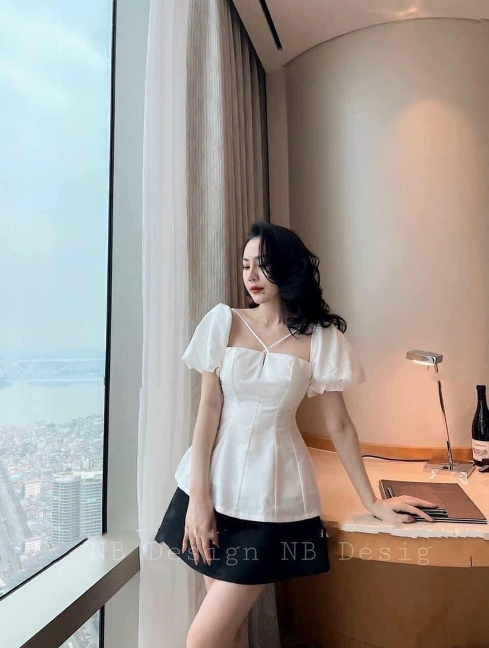 ÁO KIỂU TAY BỒNG HN55