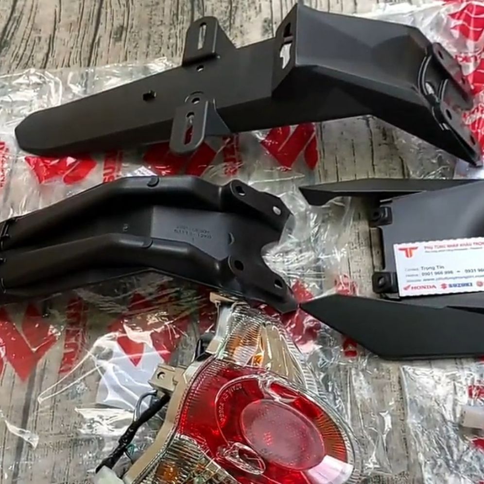 bộ dè sau satria fi - đuôi sau không gồm đèn sachia fi lắp được raider fi
