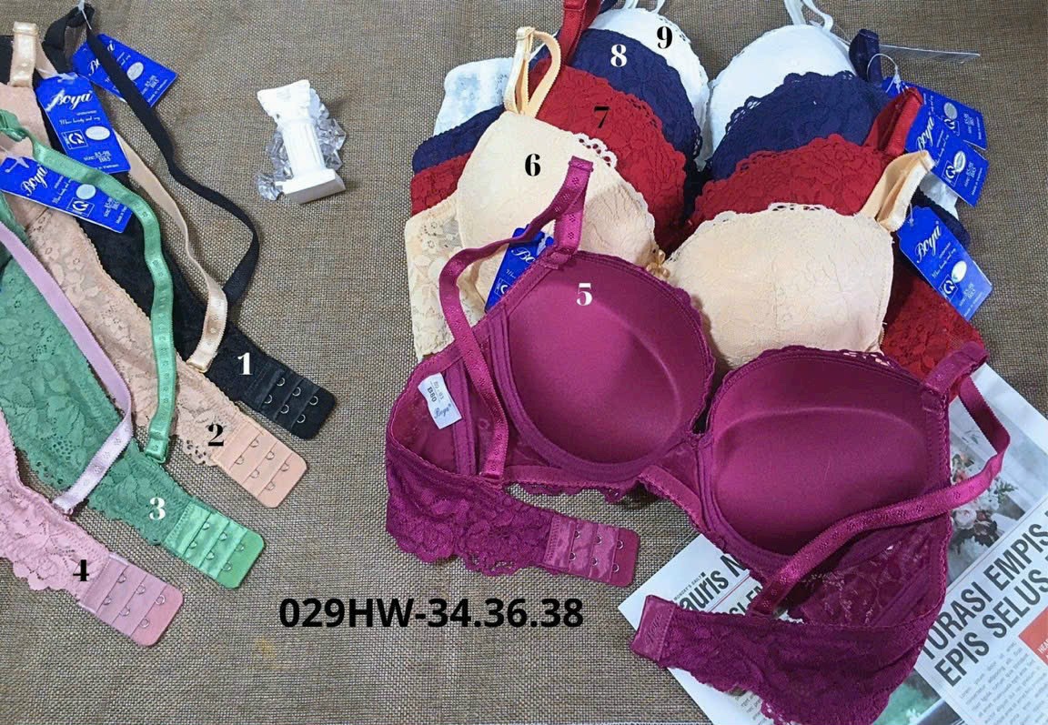 Áo lót nữ siêu đẩy ren Boya 029HW