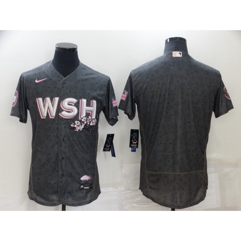 22/23 top quality 2022 new mlb washington nationals 22 juan soto grey city edition elite baseball jersey