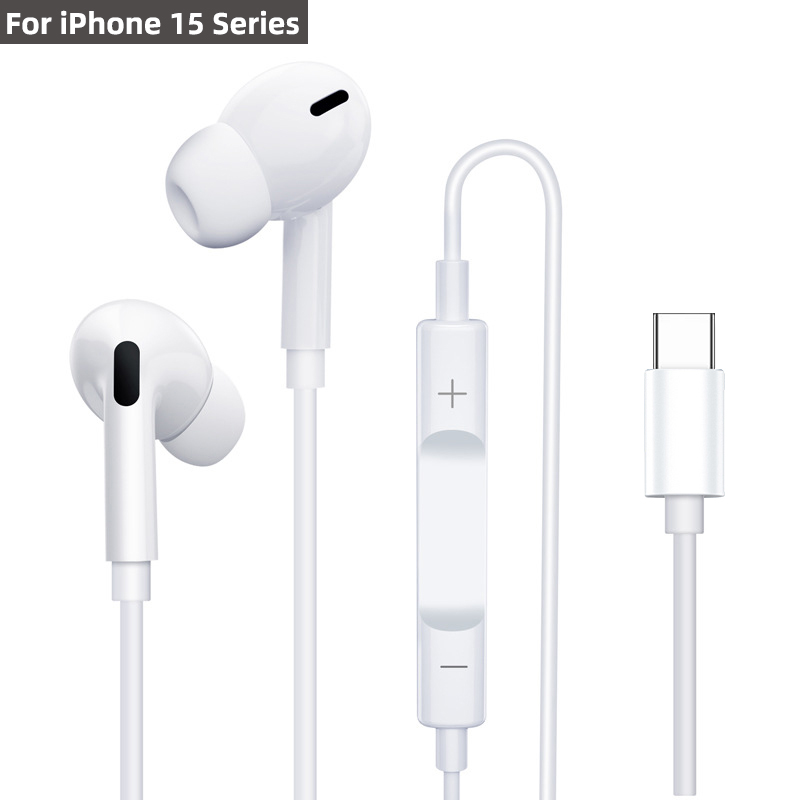 KUULAA In Ear Earphones With Built-in Microphone With Mic 3.5mm In-Ear Wired Headset For Smartphones Type C Wired Earphones for iPhone 15 Samsung Huawei Realme Lightning Earphones for iPhone asd