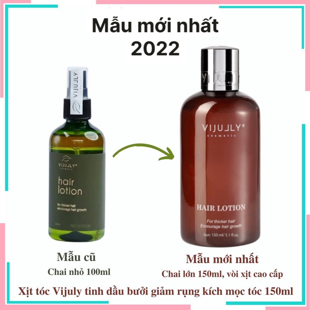 Tinh dầu bưởi xịt bưởi ViJully - kích mọc tóc, dày tóc, giảm rụng tóc