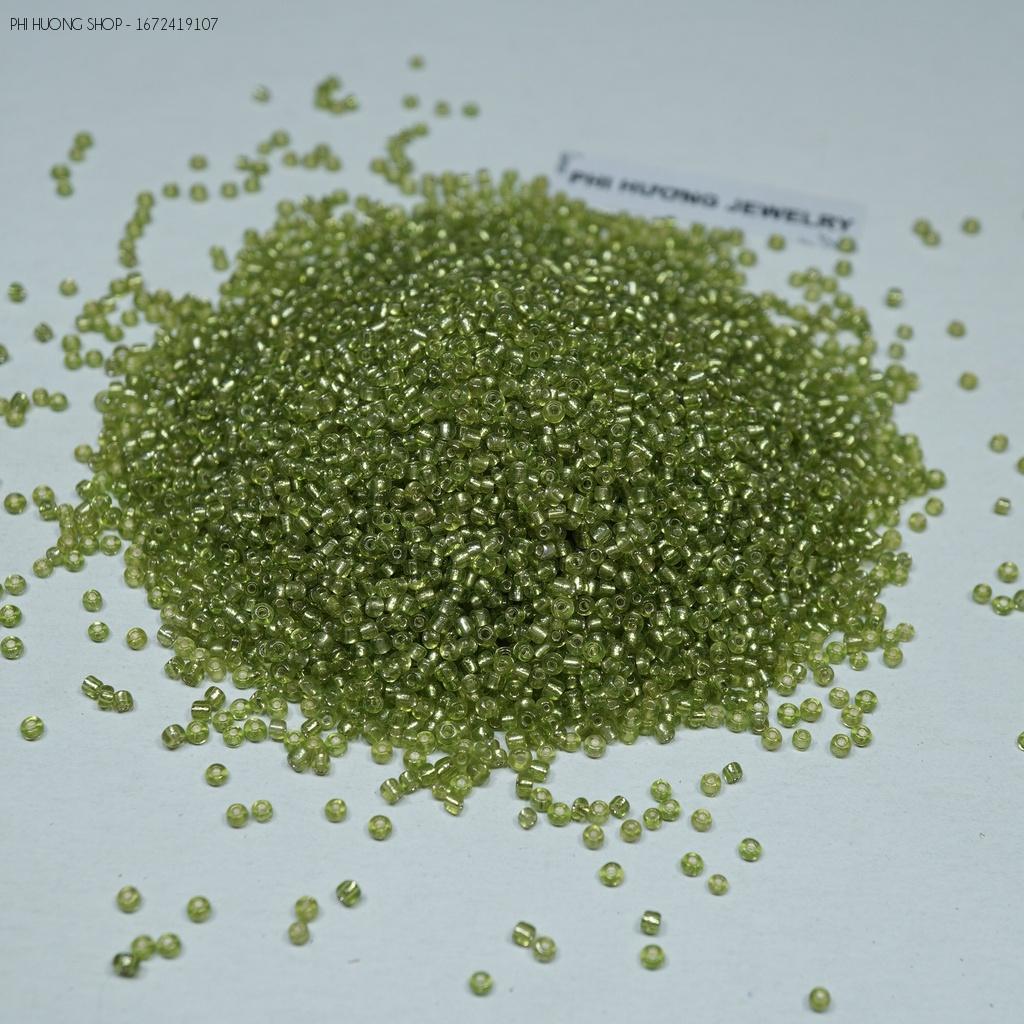 30gram hạt cườm tấm thuỷ 2mm đính kết quần áo