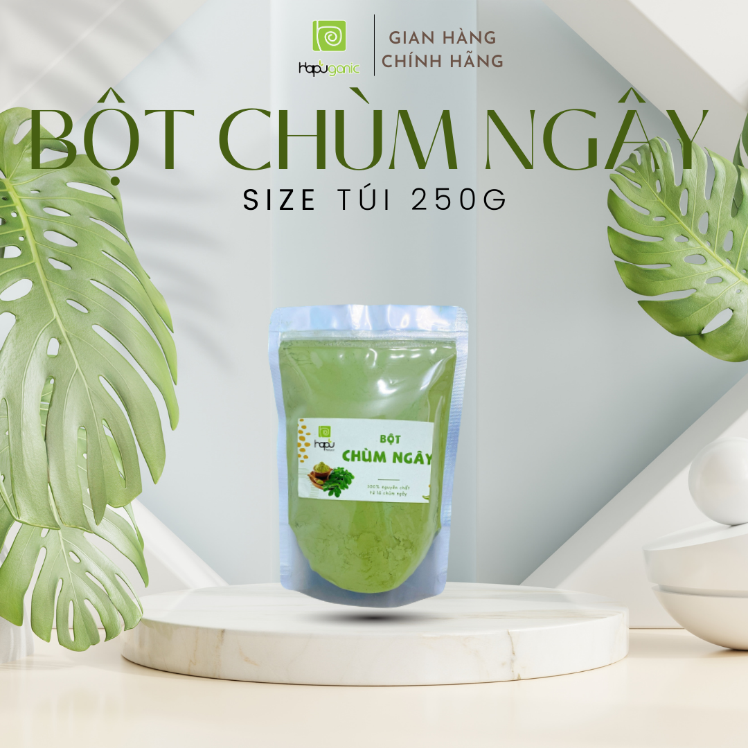 Bột Chùm Ngây Nguyên Chất HaPu Organic