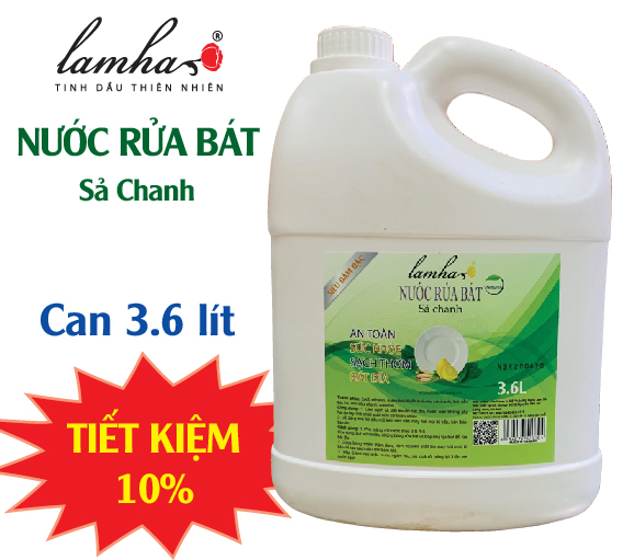 Nước rửa chén Sả Chanh Lam Hà 500ml