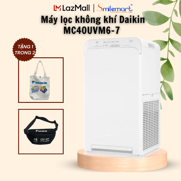 Daikin mc40uv400 m6-7 air purifier