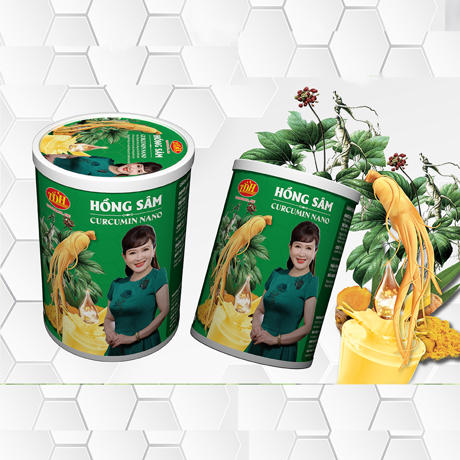 11 Hộp Hồng Sâm Curcumin Nano 400g