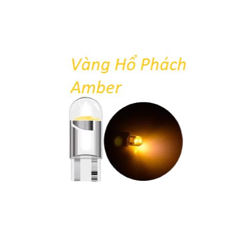 Đèn LED T10 W5W COB, Lắp đặt thay thế đèn xi nhan, Đèn tap lo, Demi. v.v.( 1 bóng )