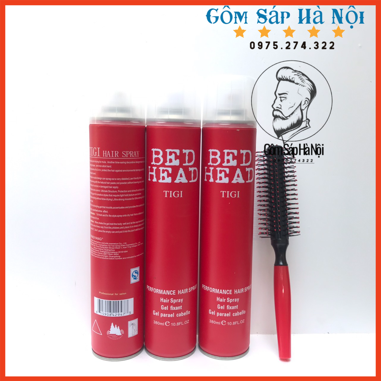 Gôm Xịt Tóc Bed Head Tigi 360ml