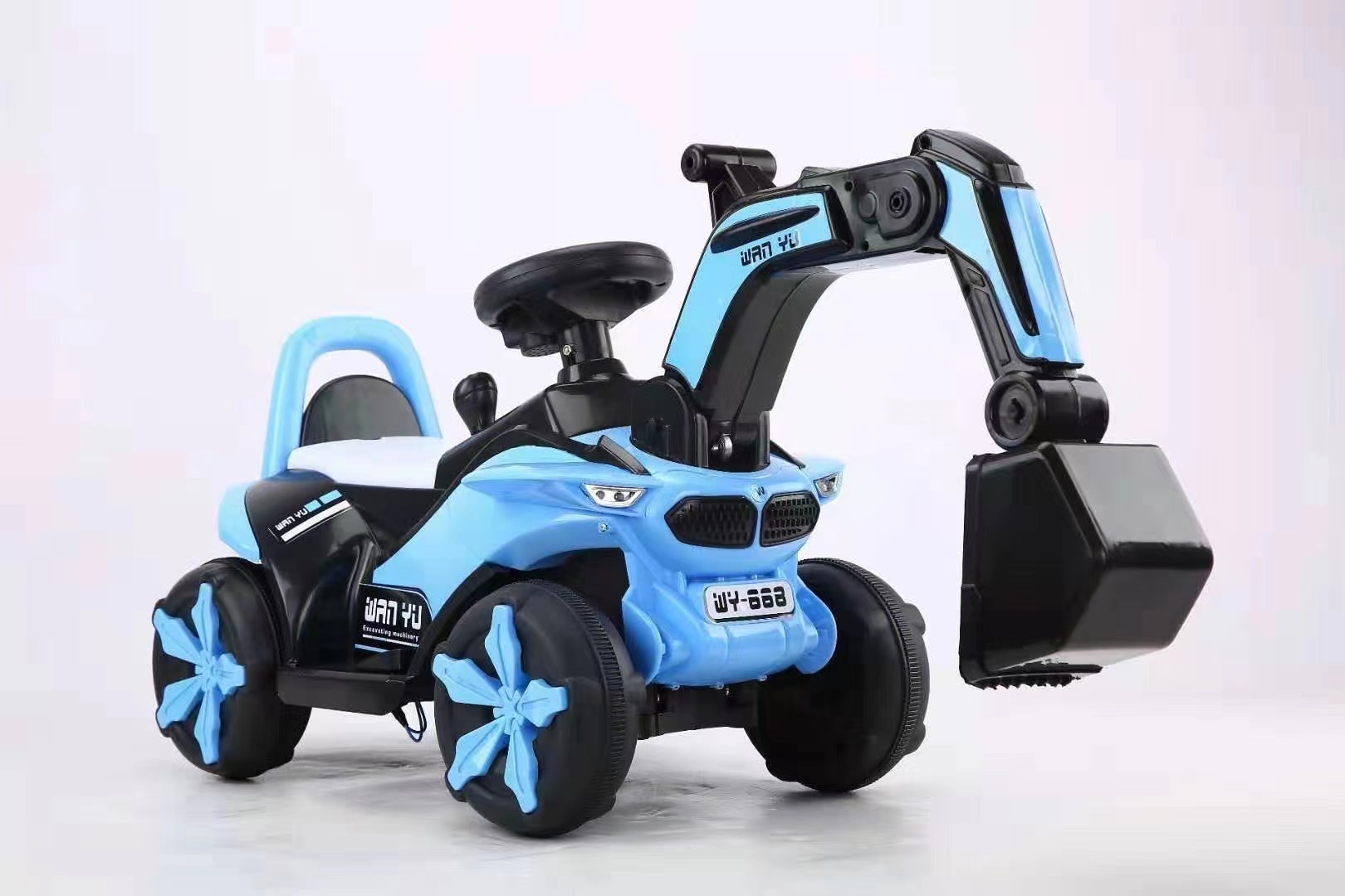 Xe cẩu điện trẻ cho trẻ em Phuong đồ chơi