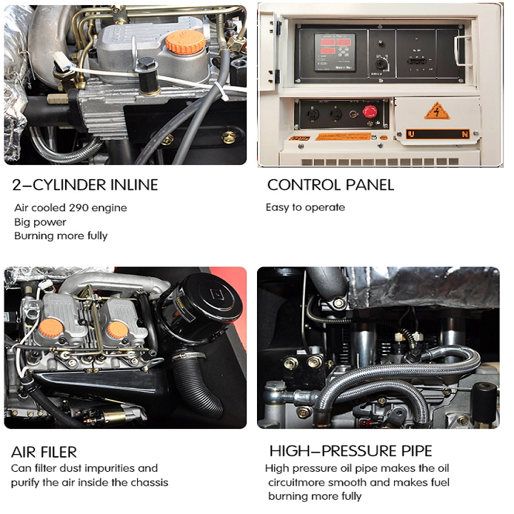 Máy Phát Điện Chạy Dầu Osaka Power 12KVA-3pha