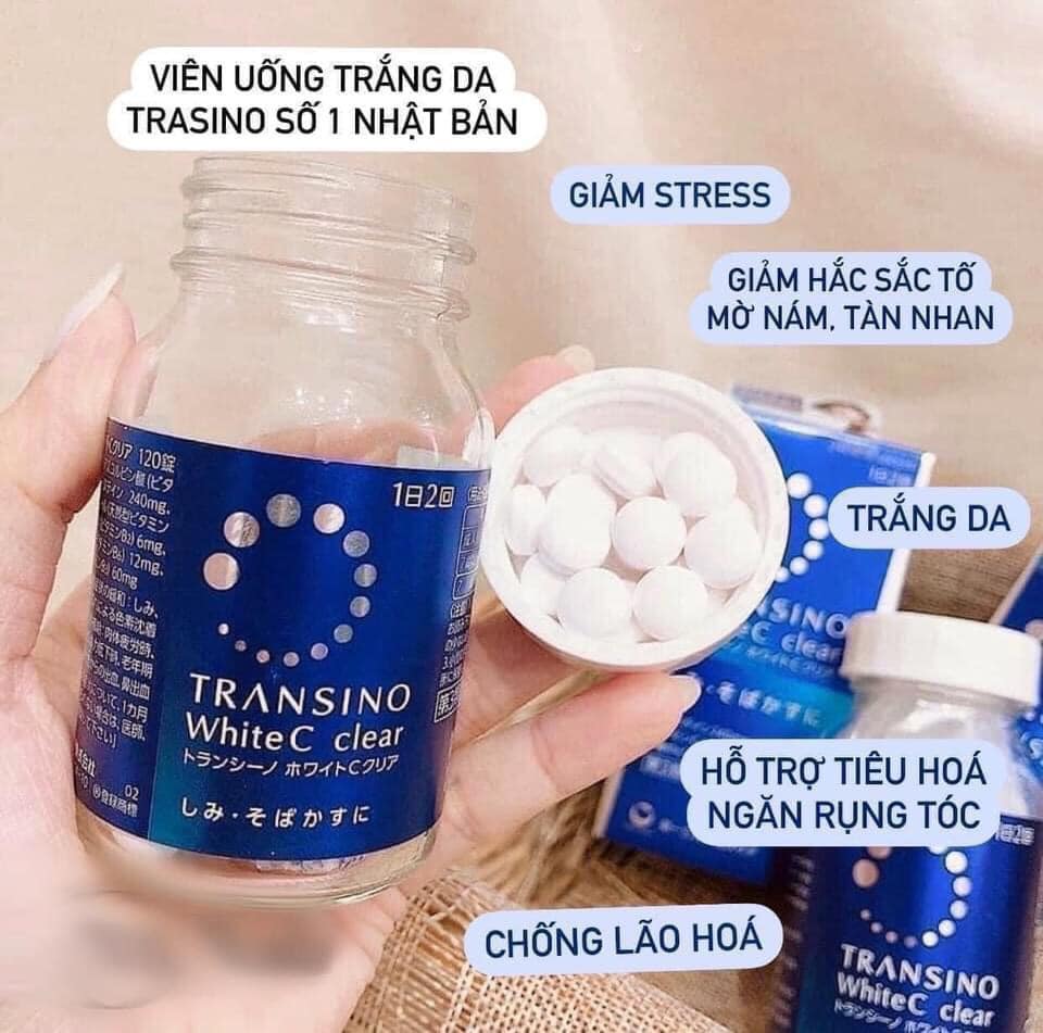 Viên Uống Trắng Da Transino White C