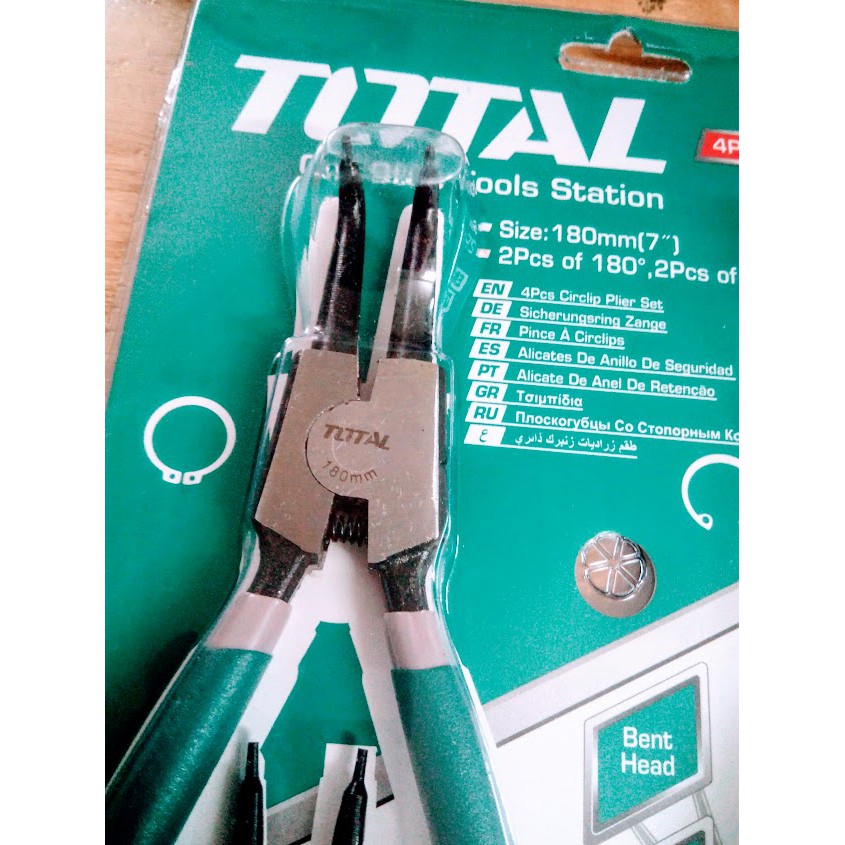 Bộ kìm mở phe 4 chi tiết Total THT114041