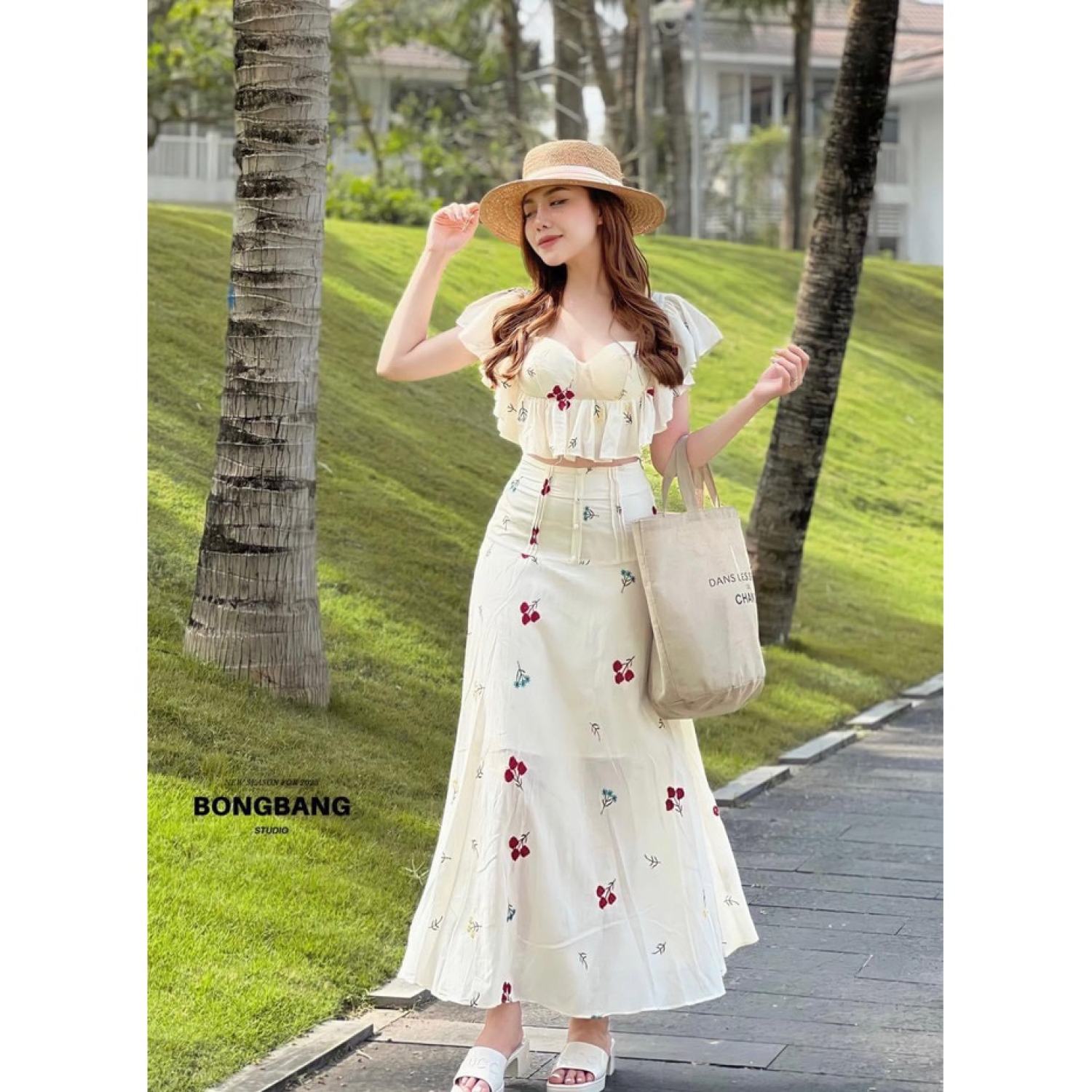 BIGSIZE SET CROTOP BÈO TIỂU THƯ