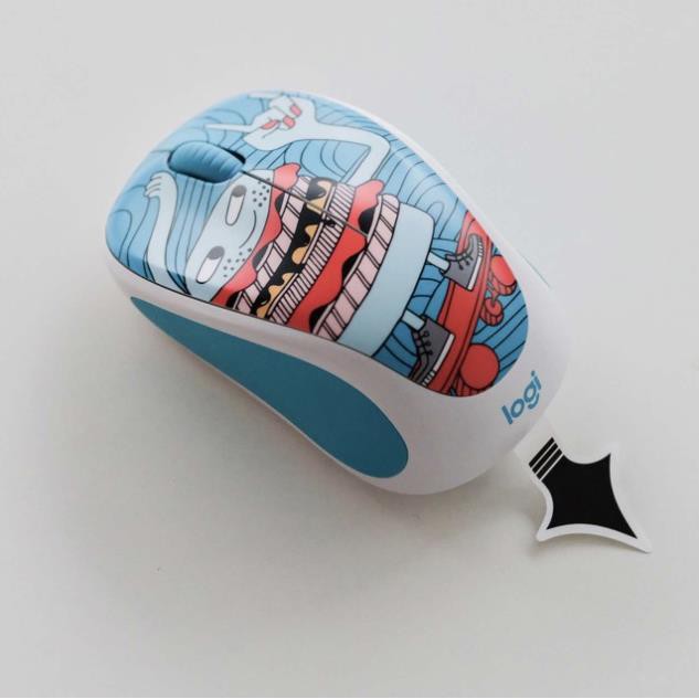 Chuột không dây Logitech M238 Doodle Collection bao giá