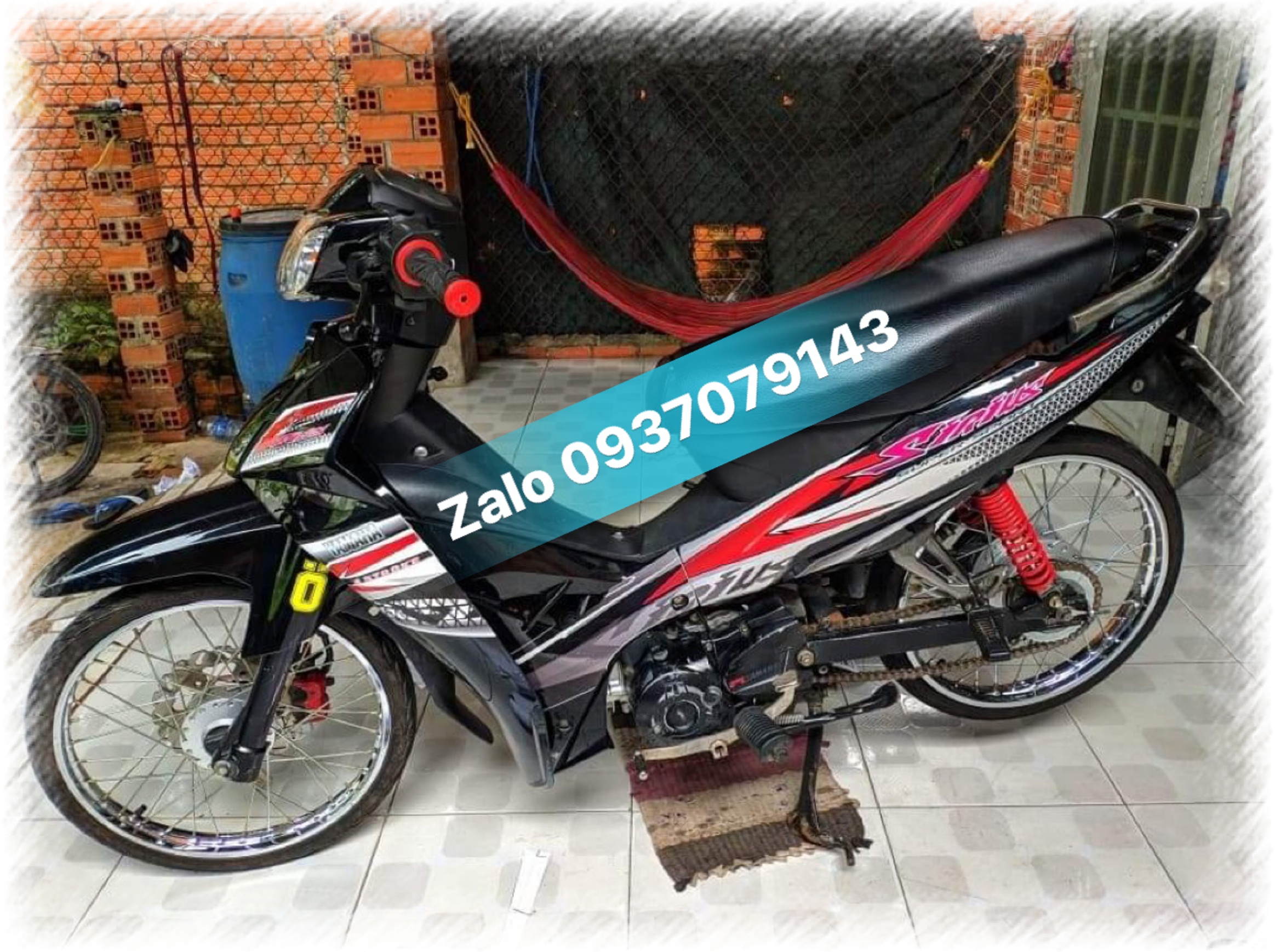 tem xe sirius đỏ đen