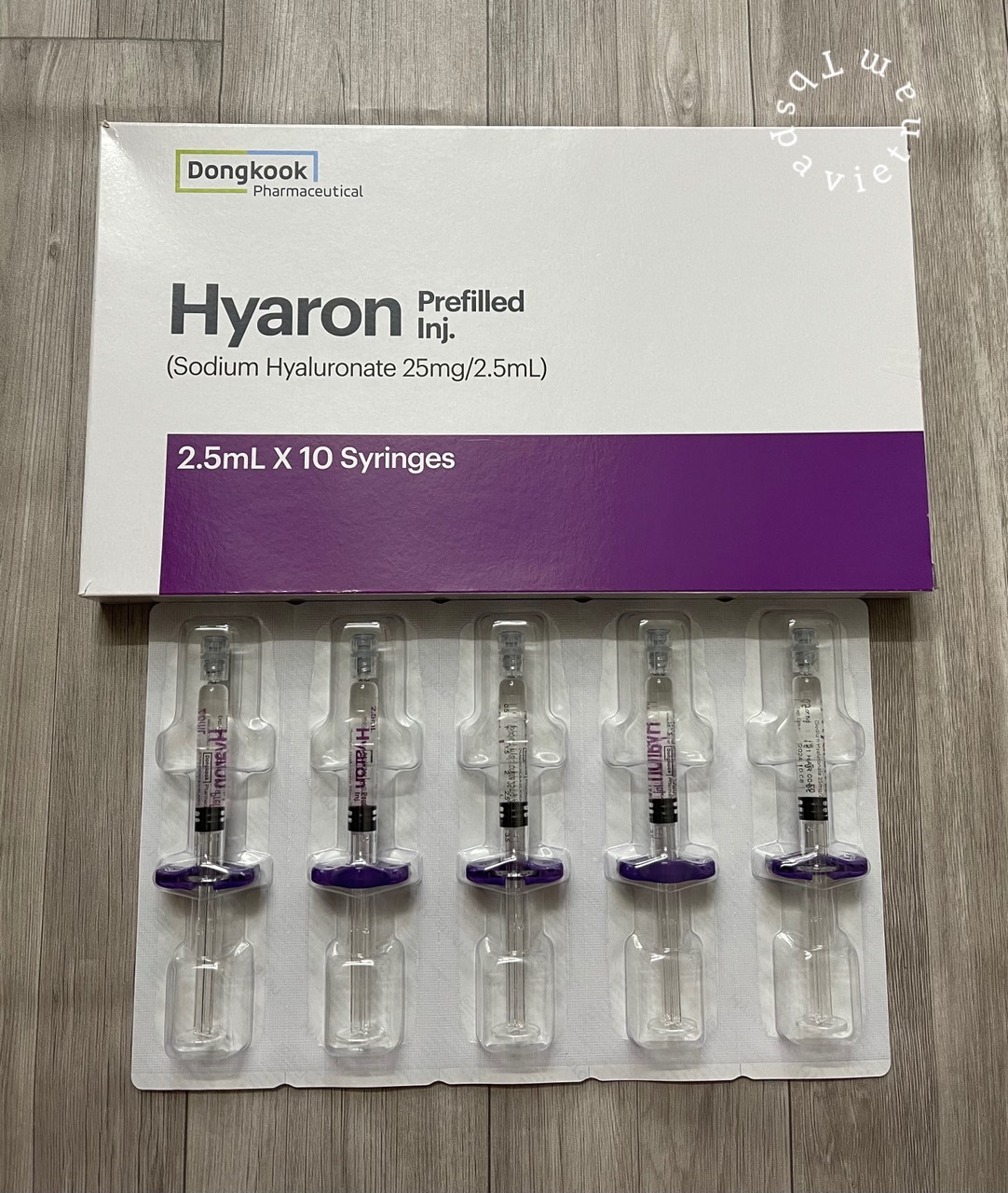 Tinh chất căng bóng Hyaron Hàn quốc 1 hộp
