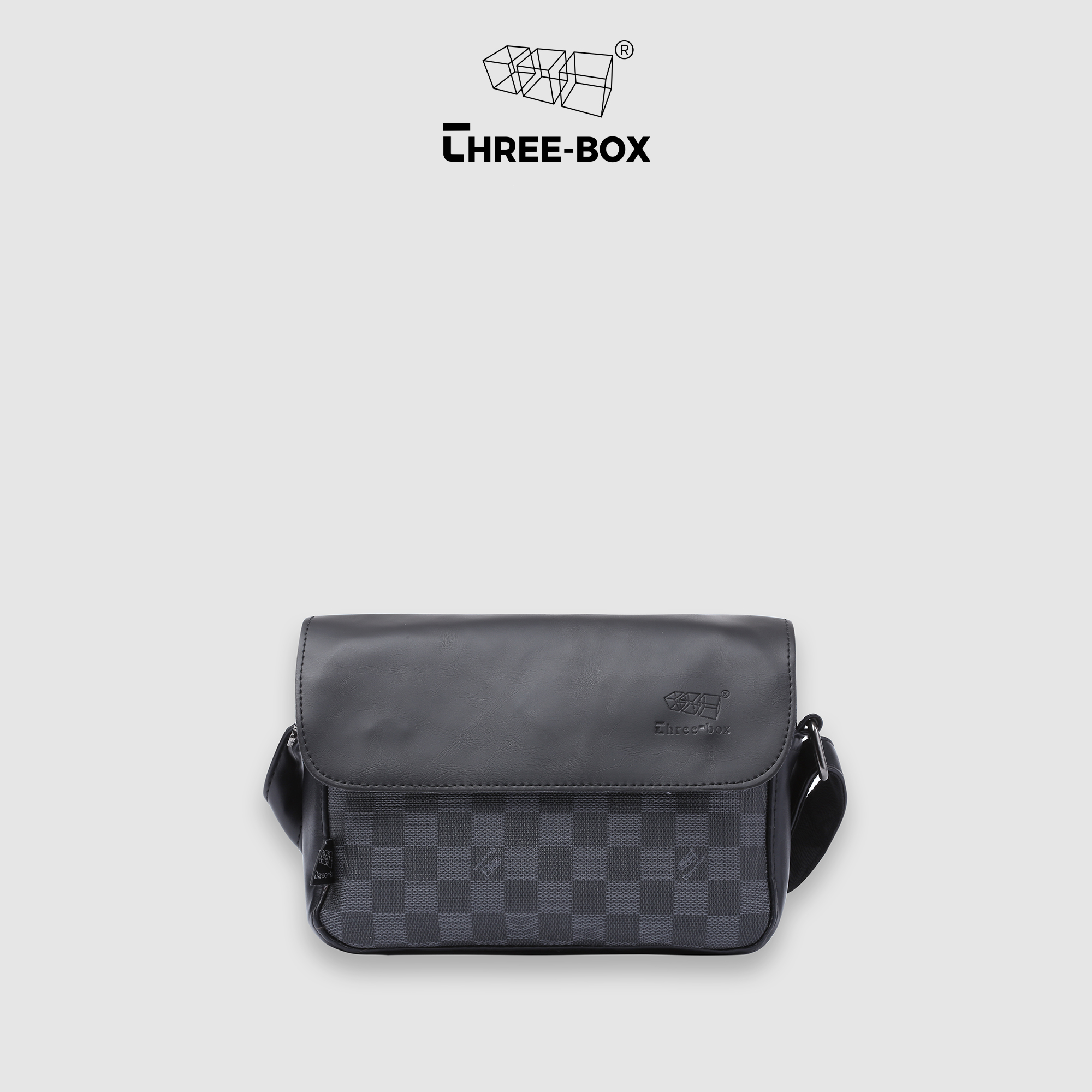Túi đeo chéo mini basic Damier Three-Box - MS6410