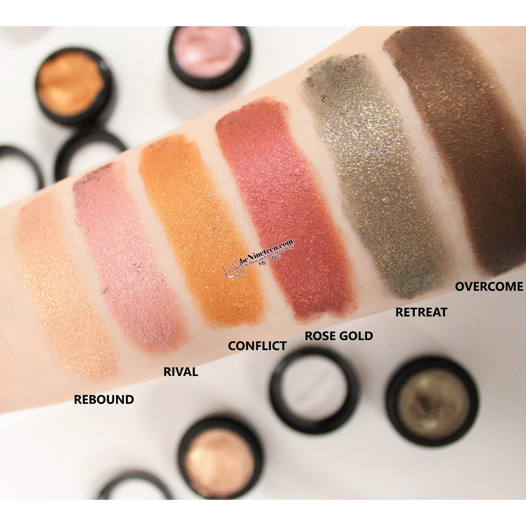 [SALE OFF 50%] Phấn Mắt Nhũ Ánh Kim Makeup Revolution Flawless Foils [BeNineteen]